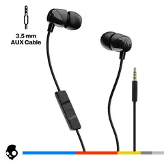 SKULLCANDY - Audafonos Jib XT InEar Mic 3.5mm Negro