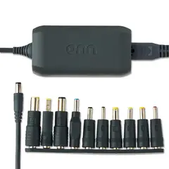 ONN - Cargador Notebook 65W 10 Puntas 10ft Universal