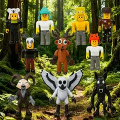GENERICO - Set De Figuras 99 Noches En El Bosque Roblox Colección
