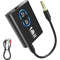 1MII - Transmisor Receptor Bluetooth ML300 5.3 aptX 3.5mm
