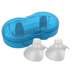 DR BROWN'S - Protector de Pezones con estuche esterilizador 2UN tamaño 2 (25 mm & más) Dr. Brown´s