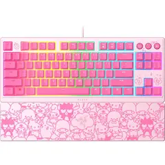 RAZER - Teclado Ornata V3 TKL Membrana LowProfile Rosa RGB USB
