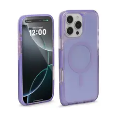IHOME - Funda MagneticVelo Lavanda MagSafe iPhone16Pro