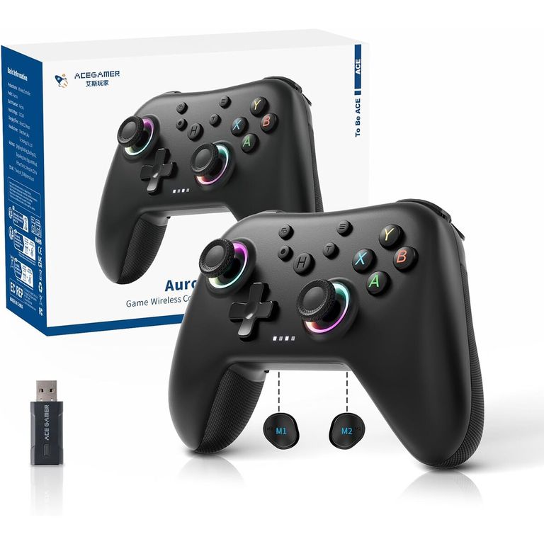 AURORA Control AceGamer II Inalambrico Bluetooth PC Switch
