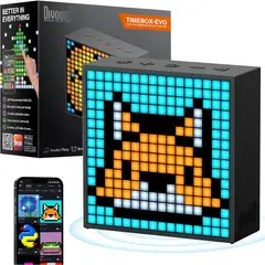 DIVOOM - Parlante Bluetooth TimeBox Evo 16x16 Pixel Art RGB