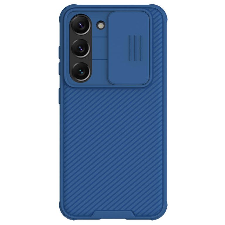 Carcasa Camshield Compatible Con Samsung S23 Plus - Azul