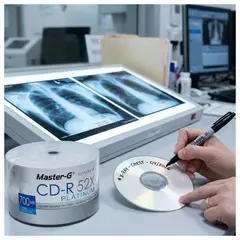 MASTER G - Cd-R 52x Pack De 50 Con 100 Sobres De Papel Extra