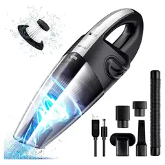 BLUEDREAMER - Aspiradora De Mano Portátil Para Auto Y Hogar