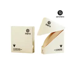 ZEROHERO - Filtros de Papel de Café V60 Cónicos 50 unidades