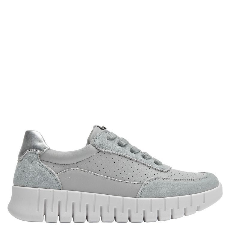 Zapatilla Casual Mujer Gris
