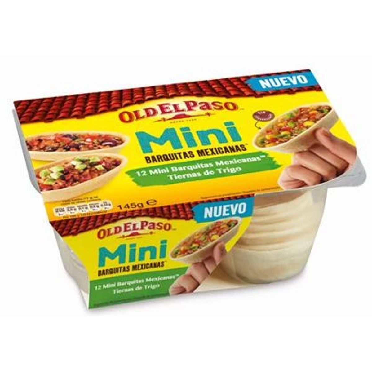 GENERICO - Mini Barquitas Old El Paso 145 g