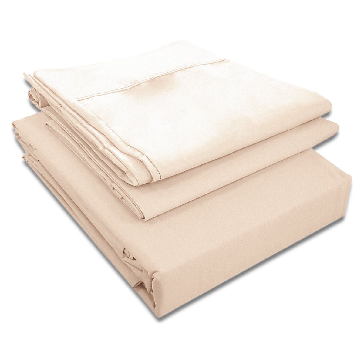 MALLORCA - Juego De Sabanas T144 Lisa Cruda 1 Pza