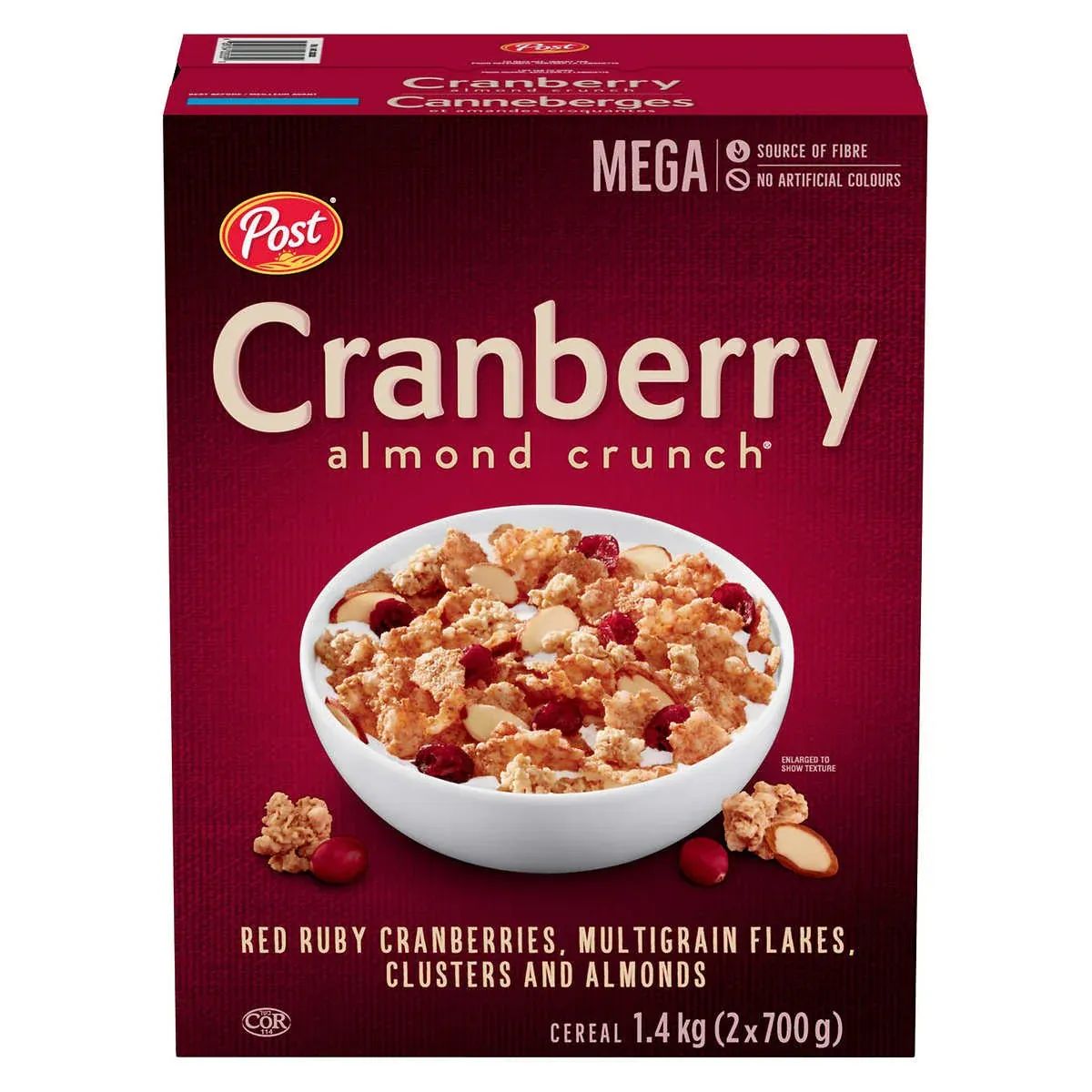 POST - Cereal Crujiente Cranberry Almendras Post 1.4 kg