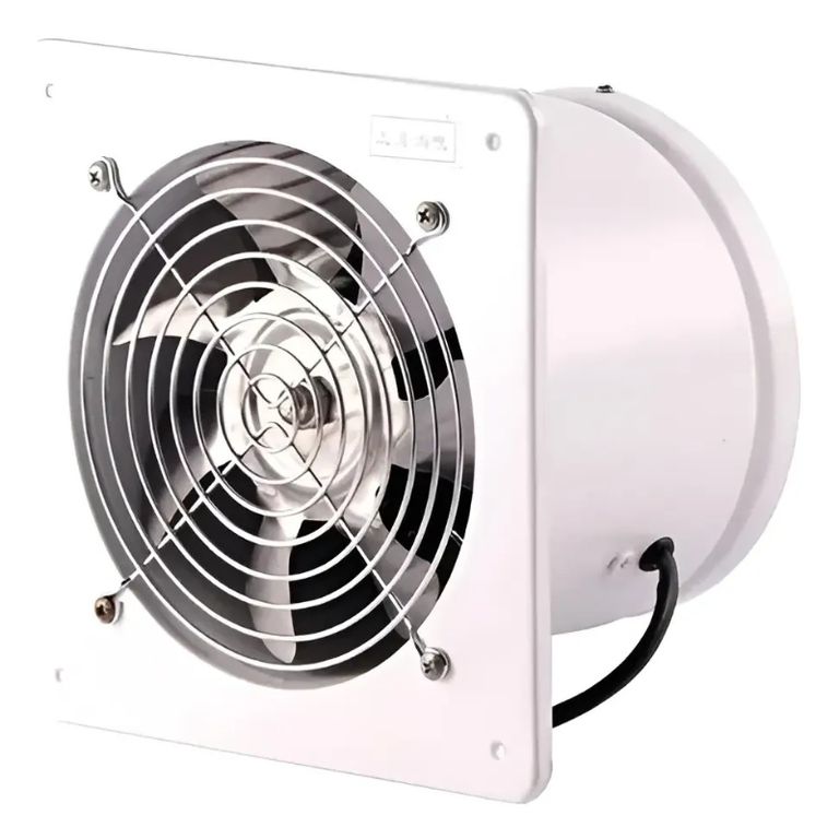 GENERICO Extractor De Aire Industrial 14 Pulgadas 350mm 120w color blanco genérico
