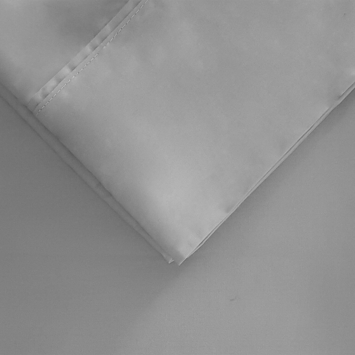 MALLORCA - Juego De Sabanas T200 Lisa Gris 2 Pzas