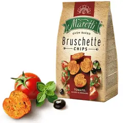 MARETTI BAKERY - Tostadas Tomate Aceitunas y Orégano Bruschette Maretti 140g