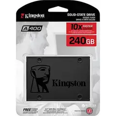 KINGSTON - SSD 240GB A400 SATA3 2.5 (7MM HEIGHT) PN: SA400S37/240G KB2S23