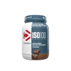 DYMATIZE - ISO 100 1.4LBS 20 SERVICIOS FUDGE BROWNIE -