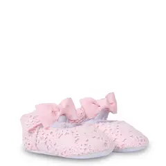 PILLIN - Ballerina Recién Nacido Macramé con Cinta