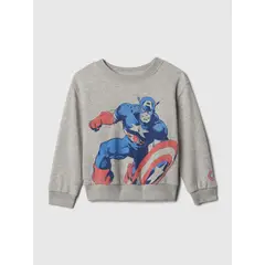 GAP - Polerón Bebé Marvel Sin Cierre Gris
