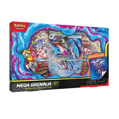 POKEMON - Pokémon TCG Mega Evolución Mega Greninja ex Colección Premium Ingles