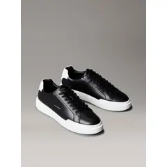 CALVIN KLEIN - Zapatilla Cuero Logo Distintivo Multicolor