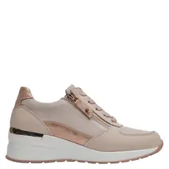 BRUNO ROSSI - Zapatilla Casual Mujer Beige