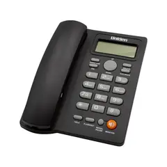 UNIDEN - Teléfono 7413 con caller ID negro Open Box
