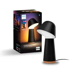 PHILIPS - LÁMPARA DE MESA HUE TWILIGHT BED 13,4W RGB NEGRA 929003711301