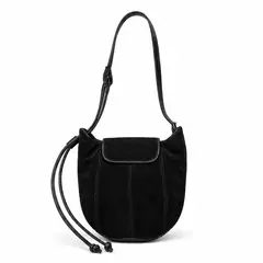 NICOLETTA - Cartera Crossbody Solapa Mujer Poligamuza