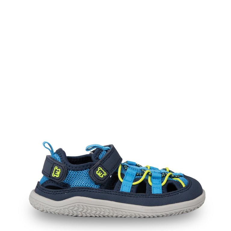 Sandalia Outdoor Niño Cerrada con Velcro Celeste
