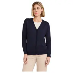 LORENZO DI PONTTI - Cardigan con Strass Mujer Azul