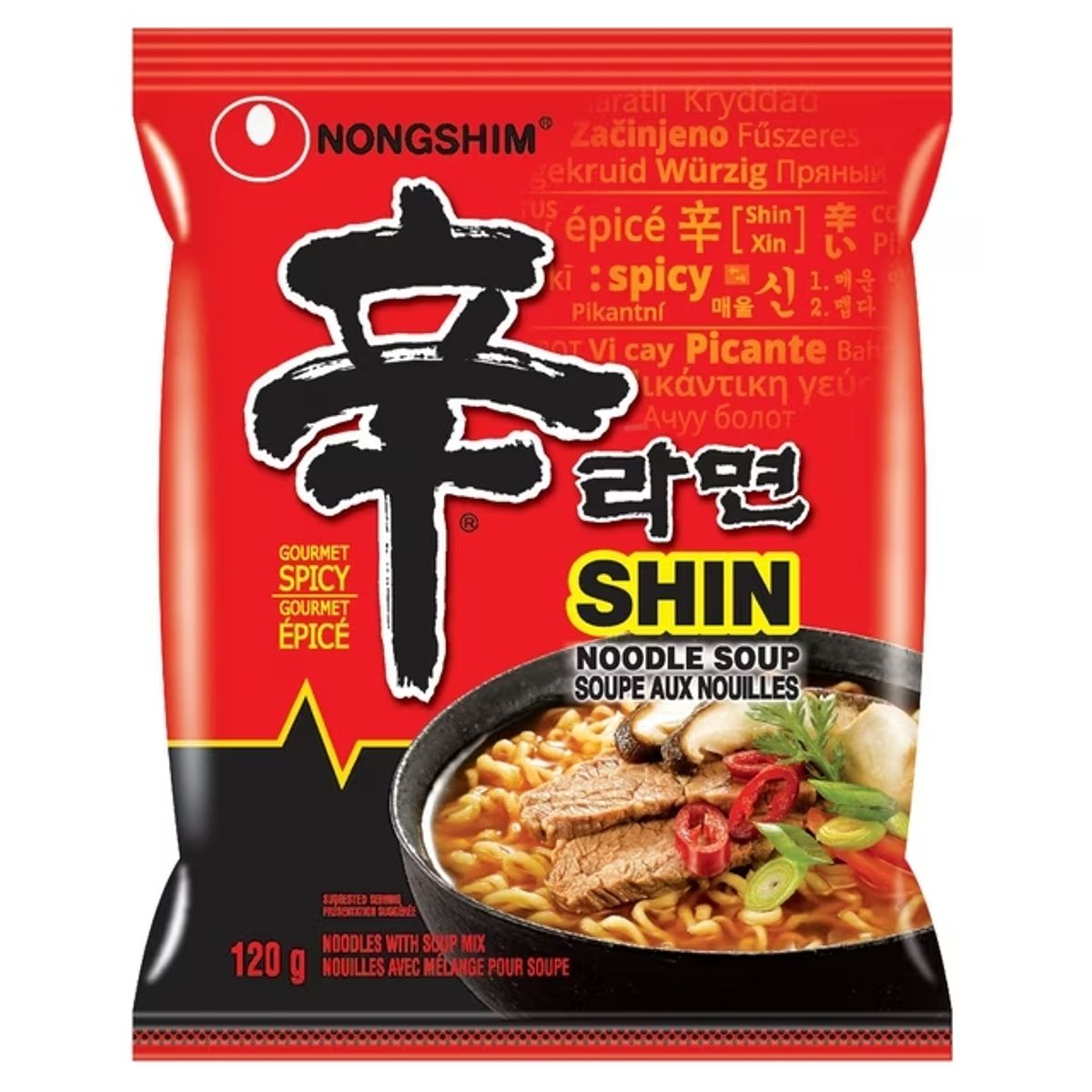 GENERICO - Sopa Fideos Shin Ramyun Nongshim 120 g