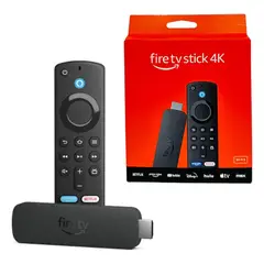 AMAZON - Fire TV Stick 4K 2023 Negro WiFi 6 Control Alexa
