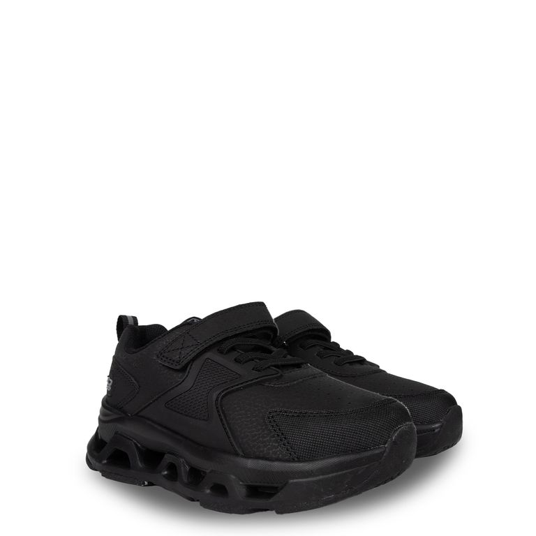 Zapatilla Escolar Unisex Deportiva Velcro Ajustable Negro