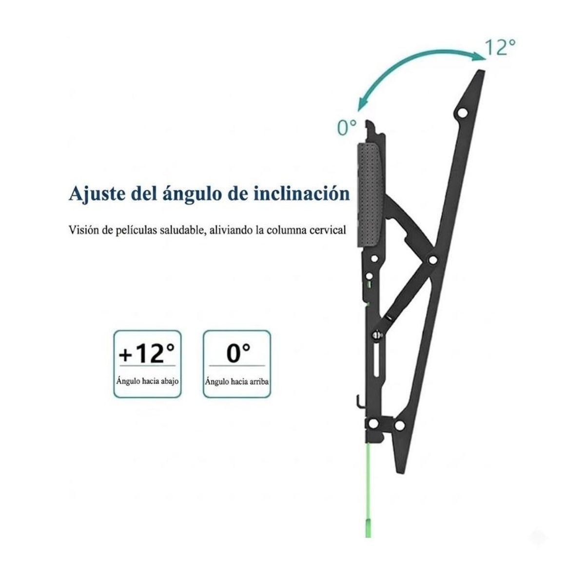 GENERICO - Soporte De Pared Para Tv  32 A 75 Brazo Articulado Inclinable