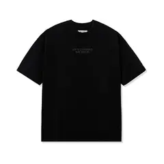 40S & SHORTIES - Polera LT General Logo Pigment Black