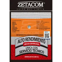 ZETACOM - MECHA ESTUFA CALMA C-230