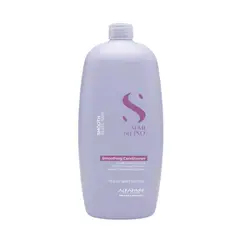 ALFAPARF MILANO - Acondicionador Semi Di Lino Smoothing Low Cabellos Rebeldes1000 ml Disciplina Nutre Suaviza