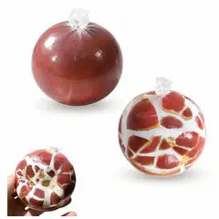 GENERICO - Crunchi Squishy con cera 2 pcs Cracking Ball