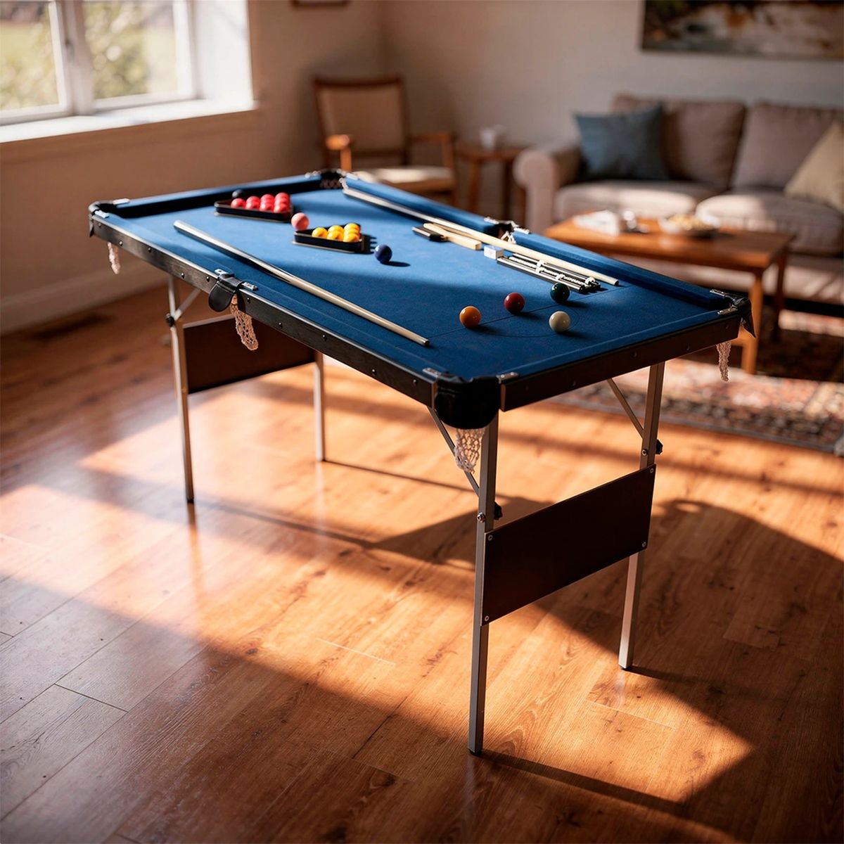 TOP SPIN - Mesa de Pool Plegable - Top Spin