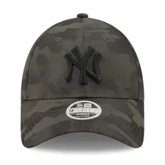 NEW ERA - Jockey Gorra Women's Camo 9FORTY New York Yankees Gris/Negro
