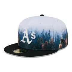 NEW ERA - Jockey Gorra Photoreal 59FIFTY Oakland Athletics Black