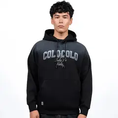 COLO COLO - Poleron Hombre Urbano Hoodie Para Toda La Vida Negro