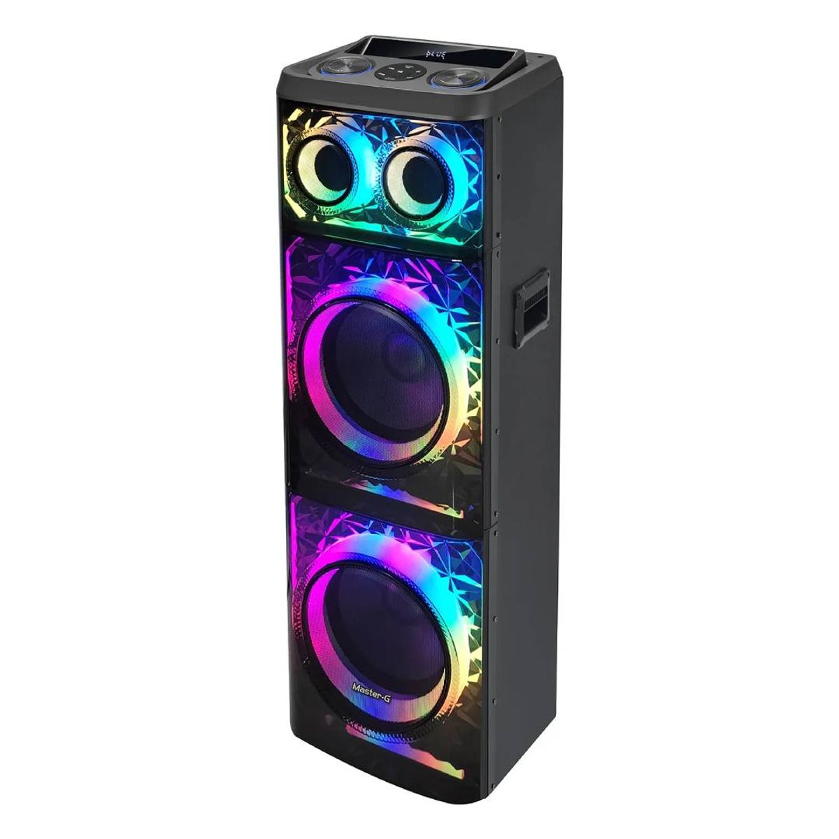 MASTER G - Parlante Karaoke Master G MGTORCH 12” con Bluetooth 5.4