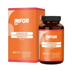 INFOR - Citrato De Magnesio Vit 60 Cápsulas