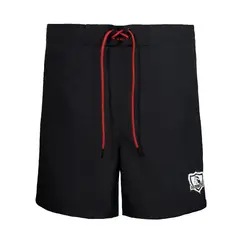 COLO COLO - Short Urbano All Black Shield White Red