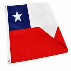 GENERICO - Bandera Chilena 200 X 300 Cm Bandera De Chile Fechas Patrias