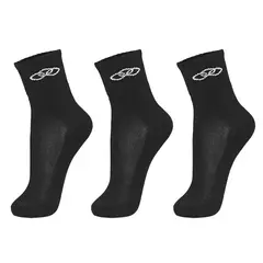 OLYMPIKUS - TRIPACK CALCETINES MEDIOS NEGRO HOMBRE