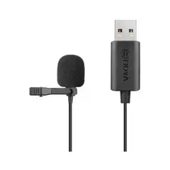 BOYA - -  Micrófono Lavalier USB Cable de 4 Metros - BY-LM40